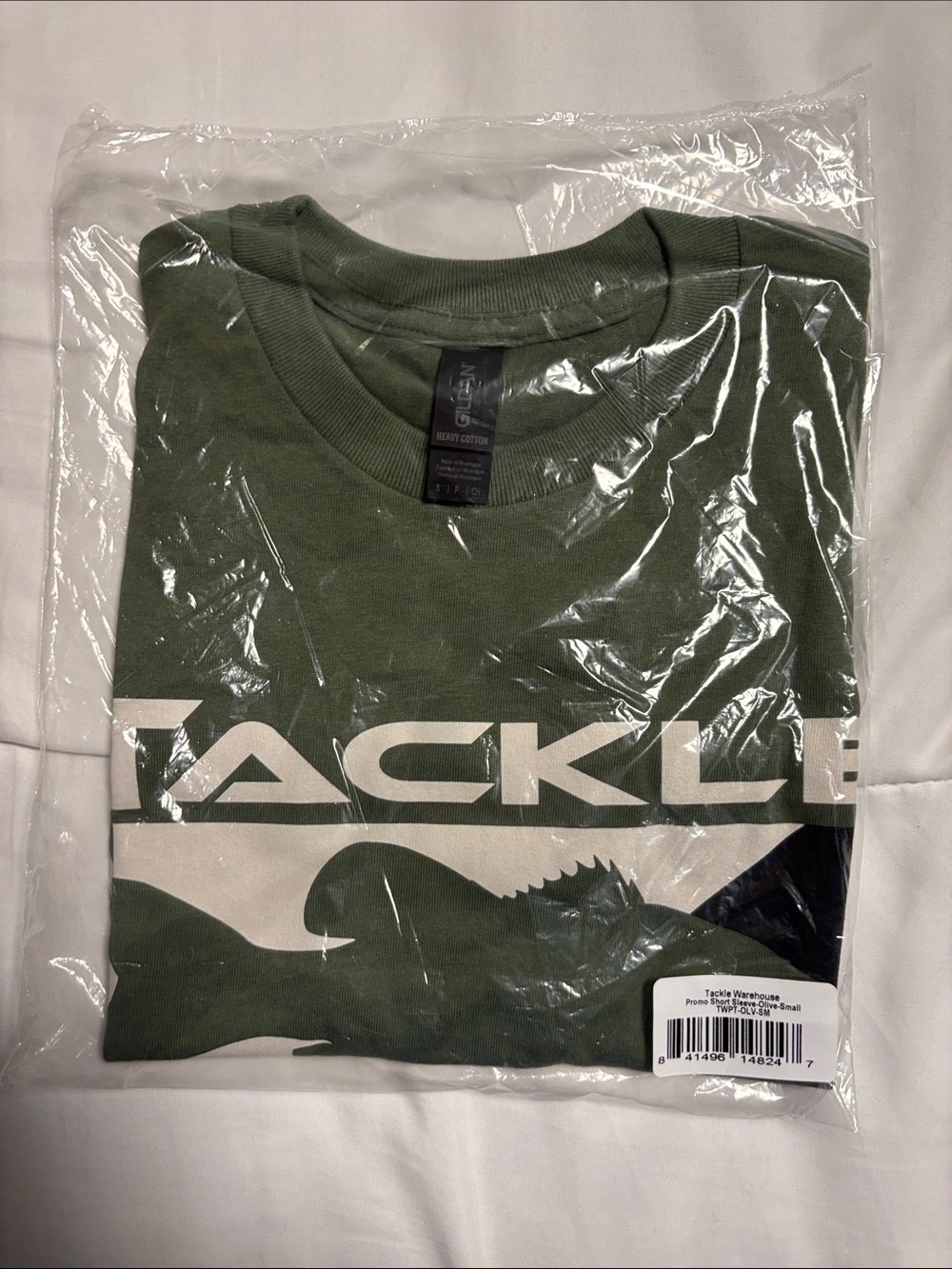 Men’s Tackle Warehouse Olive Green Logo T-Shirt